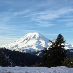View of Mount Rainier from White Pass