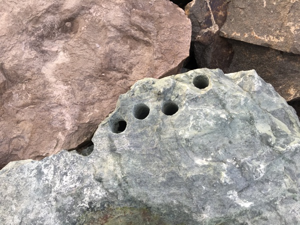 Boulder holes